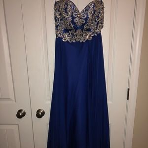 Royal Blue Prom Dress